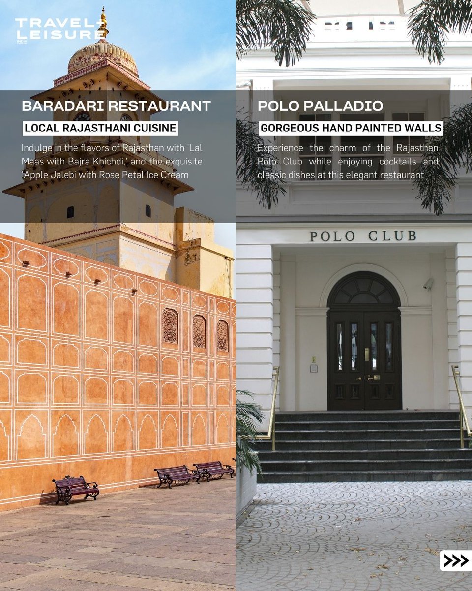 TNLIndia's tweet image. #TLInsiderGuide
Jaipur: A city on the rise. Experience Jaipur through the eyes of Devisha Kumari Singh. Explore the Pink City's stunning architecture, indulge in delicious Rajasthani cuisine, and immerse yourself in the vibrant local culture.

#Jaipur #TLIndia