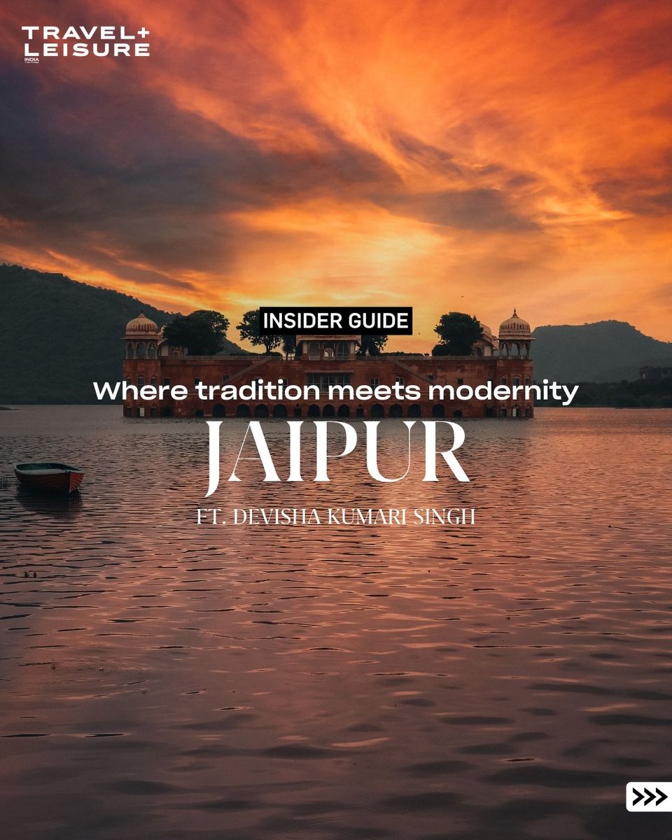 TNLIndia's tweet image. #TLInsiderGuide
Jaipur: A city on the rise. Experience Jaipur through the eyes of Devisha Kumari Singh. Explore the Pink City's stunning architecture, indulge in delicious Rajasthani cuisine, and immerse yourself in the vibrant local culture.

#Jaipur #TLIndia
