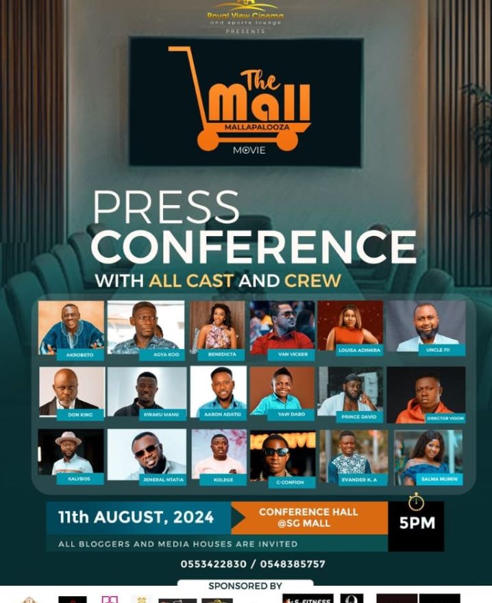 Shippingco89760's tweet photo. The media &amp; bloggers are invited to the press conference of the movie project 'THE MALL' (Mallapalooza). Directed by @ThatGuyCalledVision and Produced by @RoyalViewCinema https://t.co/QFwG5yexDP