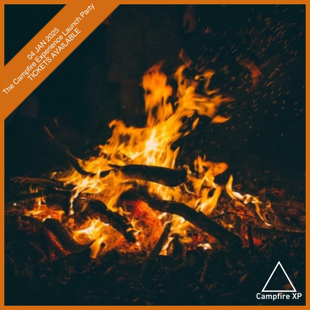 campfire_xp's tweet image. We're looking forward to mid-week NYE festivities & seeing many of you at The Campfire Experience Launch Party on Saturday 4th! A few tickets are still available for others wishing to join, celebrating a HNY & our new Community Interest Company! Book via campfirexp.com