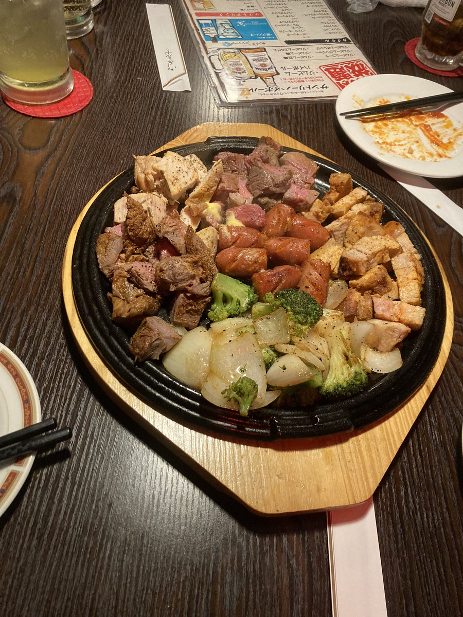 打ち上げお肉 