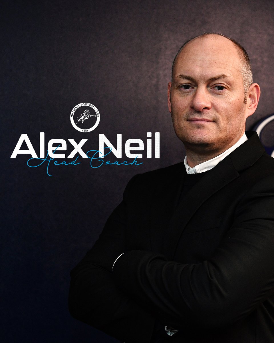 Our new Head Coach.

#Millwall