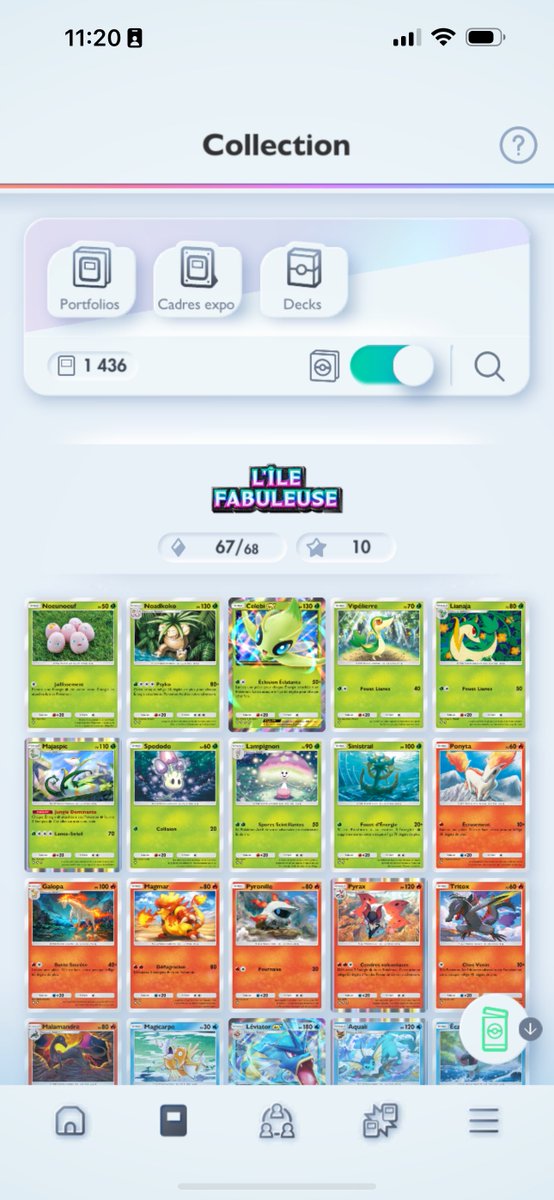 Lairdclement's tweet photo. @PokemonTCGP_FR Il m’en manque si peu 😢 https://t.co/qtE6fehEfD