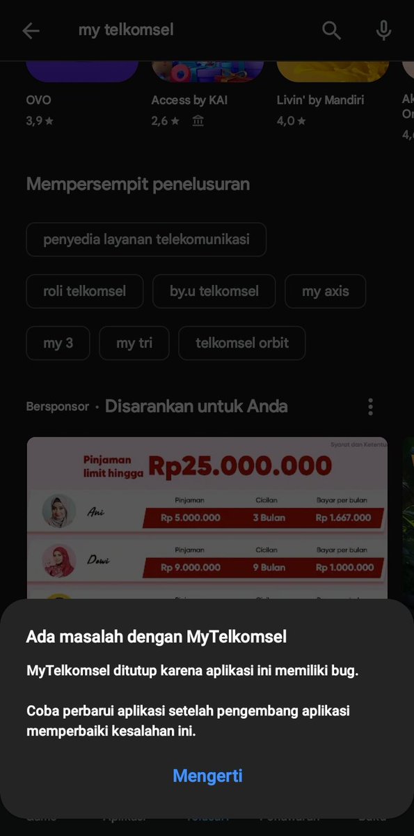 alimustawa_'s tweet photo. @Telkomsel  kenapa ya? https://t.co/W75VAl3J5A
