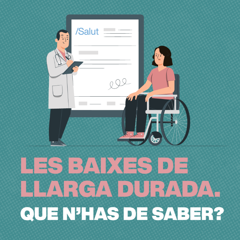 salutcat's tweet photo. ⌛ Les baixes de llarga durada, què n'has de saber?

Tota la informació a https://t.co/Gseb1Y8anm