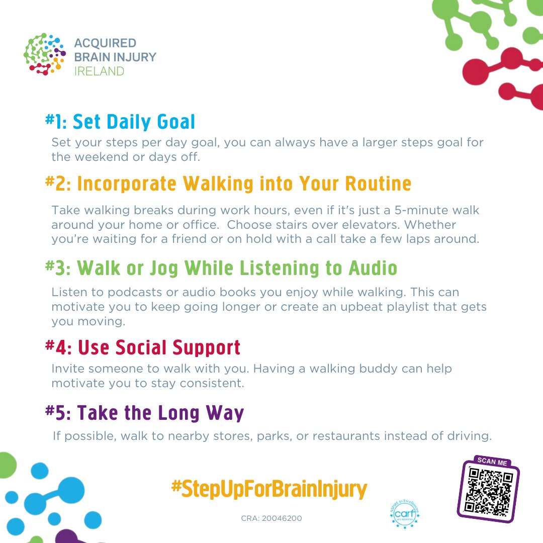 Challenge yourself this January! 

#StepUpForBrainInjury by walking 120,000 steps to raise funds for those living with brain injuries in Ireland. Your support helps empower survivors to rebuild their lives. 

Sign up now: abiireland.ie/events/step-up…

#NewYearsResolution #StepUp