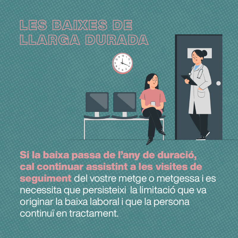 salutcat's tweet photo. ⌛ Les baixes de llarga durada, què n'has de saber?

Tota la informació a https://t.co/Gseb1Y8anm