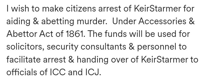 thackwell13's tweet image. Under the Accessories &amp;amp; Abettor Act 1861 #KeirStarmer #DavidLammy #FriendsOfIsrael can be arrested for the mass murder of 20k+ children #Gaza A citizens arrest can be made by anyone as long as arrested is notified of charge. They are a party to #genocide Use the law ARREST THEM🇵🇸