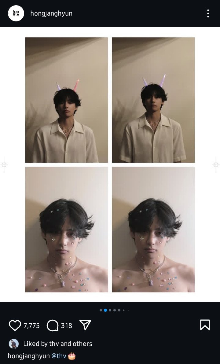 "LIKED BY THV"
My baby was active 😭