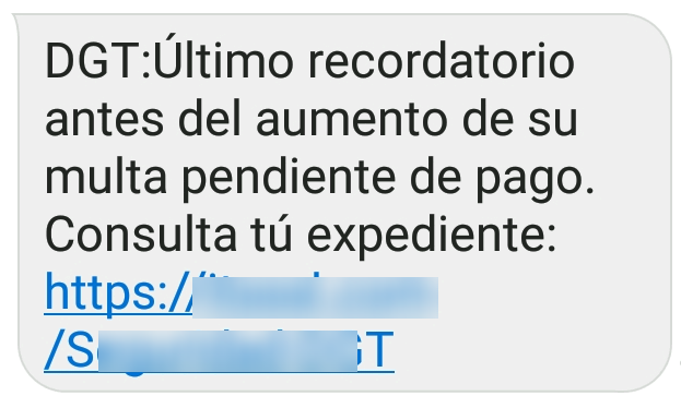 ¿Te ha llegado un SMS similar a este?

Ni caso, se trata de #ciberdelincuentes, y si tienes dudas contacta con los organismos oficiales✅