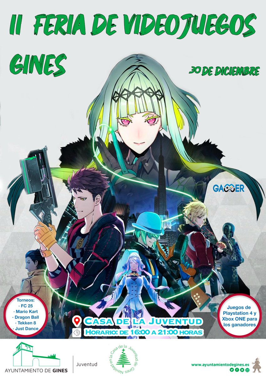 Ven esta tarde a la Casa de la Juventud, a partir de las 16 h te esperamos con muchas actividades, juegos y sorpresas!! Entrada libre