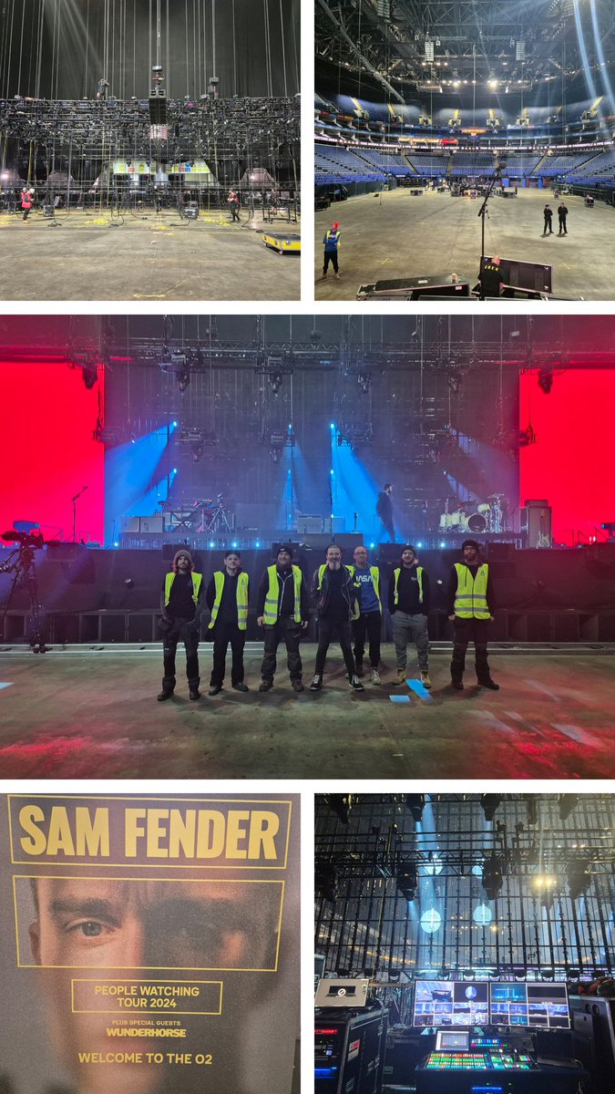 apcrewuk's tweet photo. Our crew loaded in and packed down the Sam Fender show at the O2 arena #London twice in the same week.  

#stagecrew #apcrew #teamwork #02 #flightcases #speakers #lights 

https://t.co/8oqdGBotPf https://t.co/BHKWrgeqXC