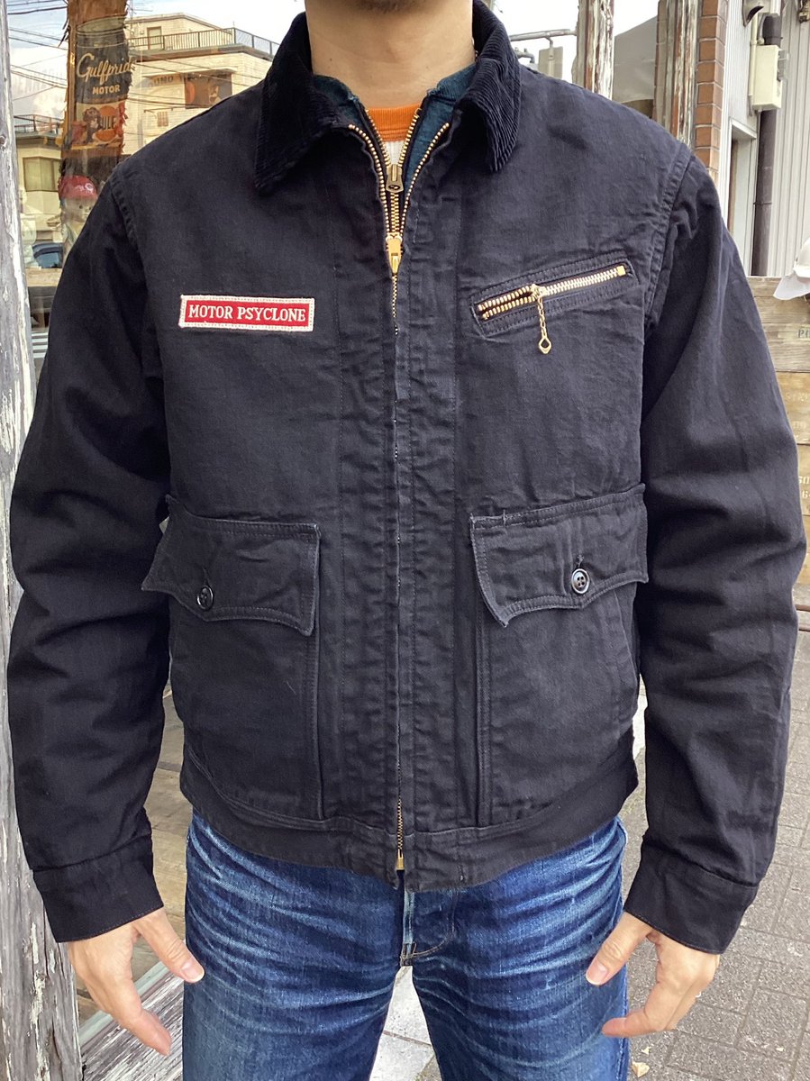 入荷情報！ Freewheelers「“Screaming Skull” Garage Worker Jacket