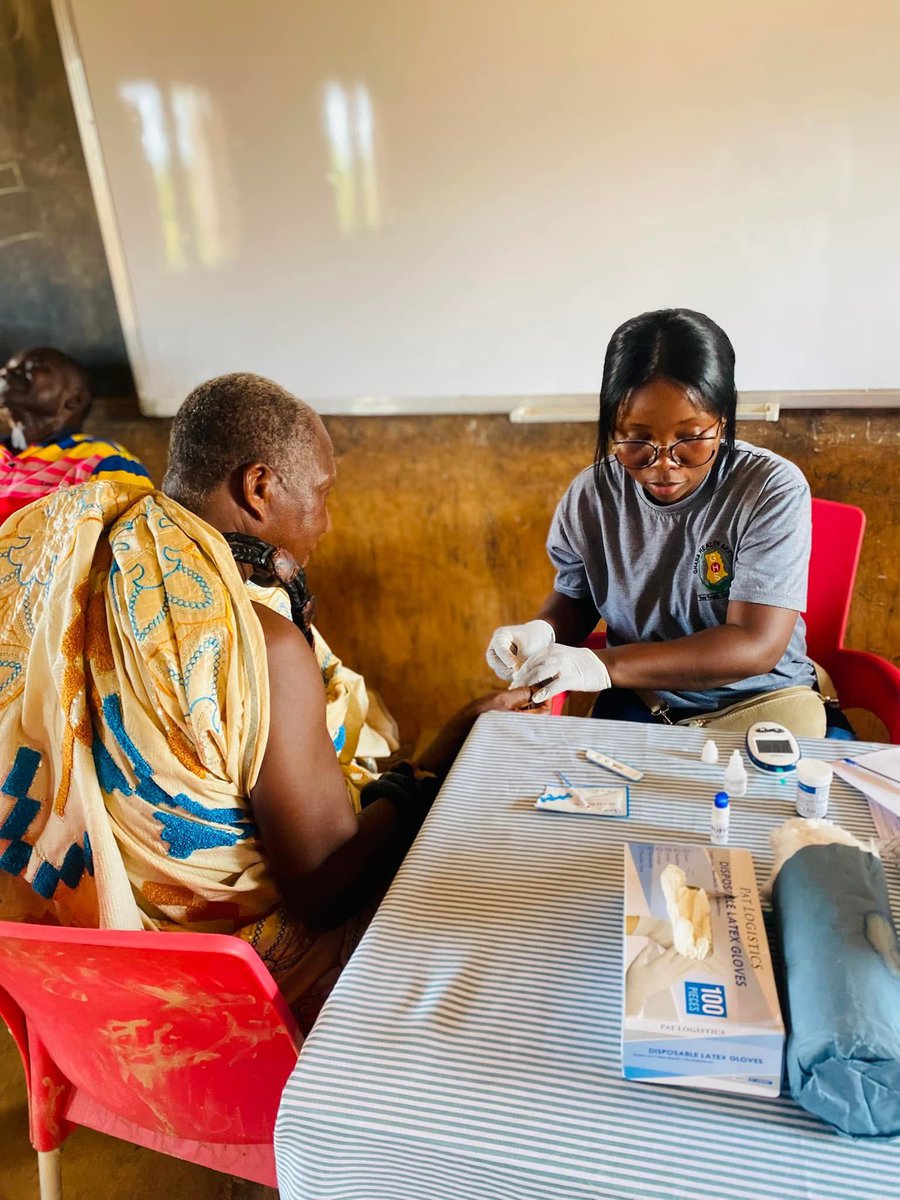 PDadzie03's tweet photo. Highlights from our end-of-year health walk, screening, and NHIS renewal at Bosovilla in the Eastern Region.

Special thanks to all our cheerful donors, partners, volunteers,and the community members for an incident-free program.

Merry Christmas and Happy New Year🎄 🎆 . https://t.co/kWztzZRJYj