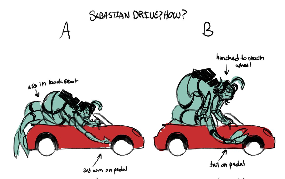 hard hitting questions. how would sebastian drive