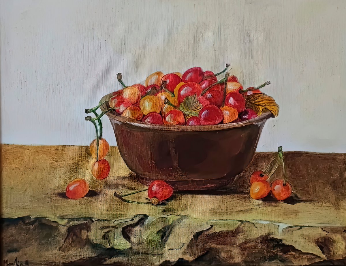 🧑🎨 MariliaHenriquesART (@mariliahart) on Twitter photo Gm FAM 😍☀️🍒
Dead Nature 🖼️
Oil on Canvas 🖌️🎨
27.5x22.5cm IRL
"Cherries 🍒" on <a href="/exchgART/">Exchange Art</a>
1/1
1.75 $SOL
Link 👇 Gm FAM 😍☀️🍒
Dead Nature 🖼️
Oil on Canvas 🖌️🎨
27.5x22.5cm IRL
"Cherries 🍒" on <a href="/exchgART/">Exchange Art</a>
1/1
1.75 $SOL
Link 👇