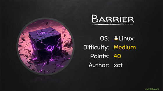We’re kicking off the new year with a Linux machine - Barrier is arriving in the lab on Thursday! This new addition will let us explore an area we haven’t focused on before.