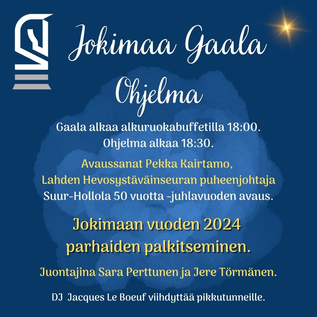 Ravilauantai 75-ravit klo 13 &amp; Jokimaa Gaala 4.1.2025. ✨💫 Katso lisää: jokimaanravit.fi/tapahtumat/75-…
#ravit #jokimaanravit #lahti