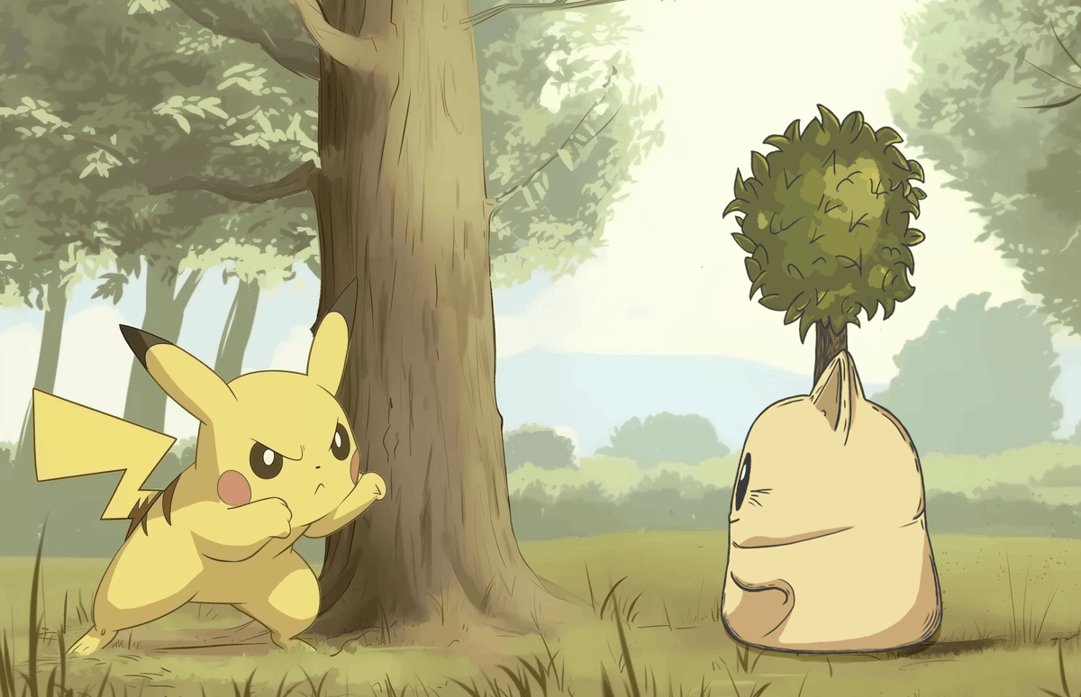 Rumor has it, Tree in Cat is the rarest encounter: 0.0001% spawn rate, and immune to Electric-type attacks. 

Good luck, Pikachu!