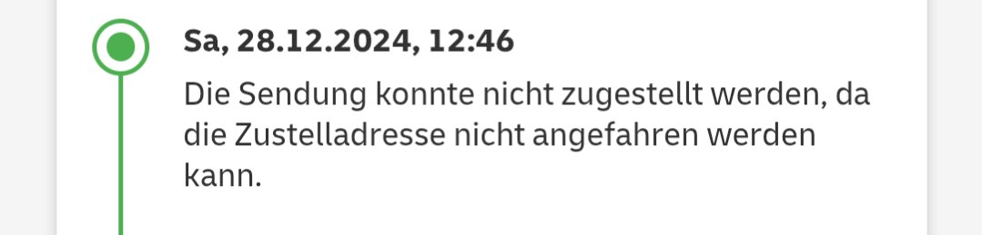 Liebe <a href="/DHLPaket/">DHL Paket</a> , kurze Frage: Was passiert nun mit meinem Paket?
Ja, der Hintereingang zu meinem Haus, war aufgrund eines Feuerwehreinsatzes blockiert...