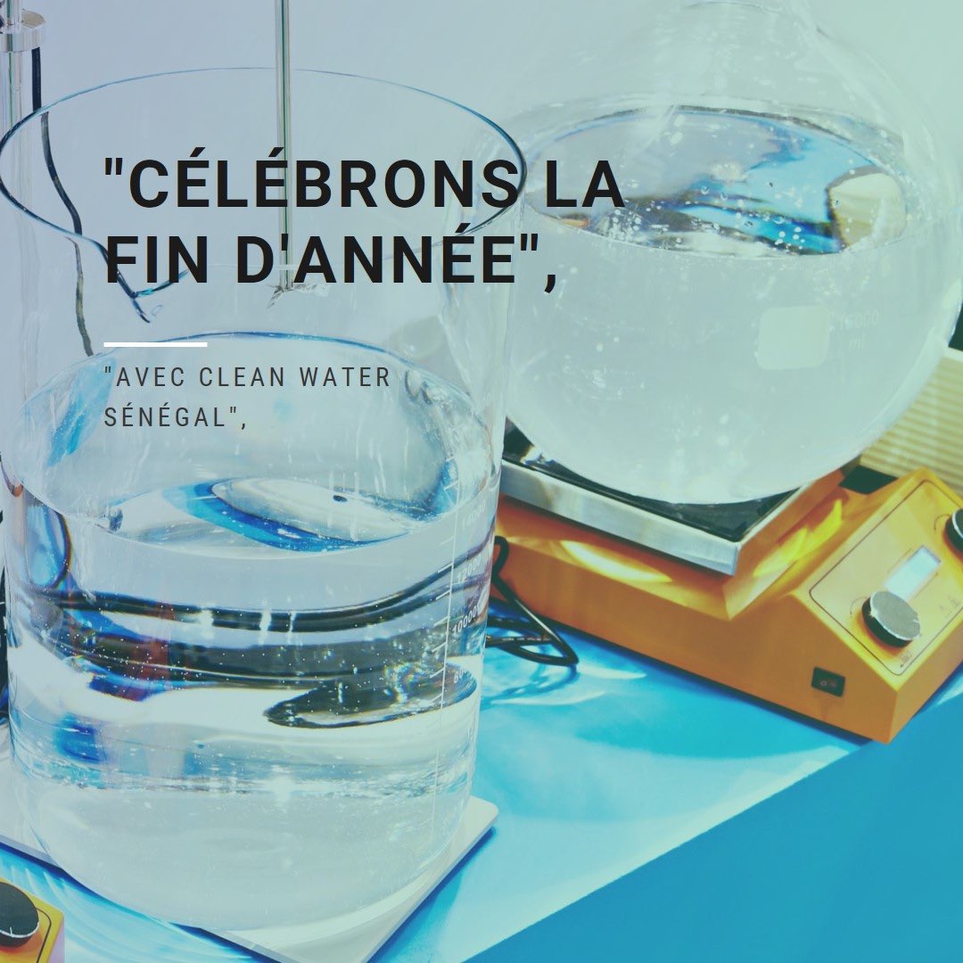 CleanwaterSen's tweet photo. 🎉 Célébrons la fin d’année avec une eau pure et saine ! 💧

Pour clore l’année en beauté, offrez à votre famille et à vos proches une eau propre et sécurisée grâce à Clean Water Senegal.
Nous nettoyons et désinfectons vos réservoirs d’eau, installons des filtres à domicile 🏡 https://t.co/pdK9Xi4T6n