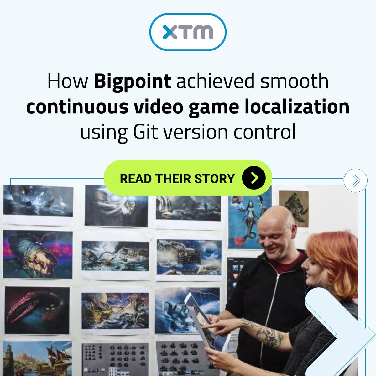 xtmintl's tweet photo. How Bigpoint transformed game localization 🎮🌍
By adopting Continuous Localization with XTM Cloud & GitHub, they achieved:
✅ Faster QA tasks
✅ Better accuracy
✅ Real-time updates
See how ➡️
https://t.co/GB8BOfhx6A
#Localization #GameDev #XTMCloud https://t.co/qPwXO4vbSb