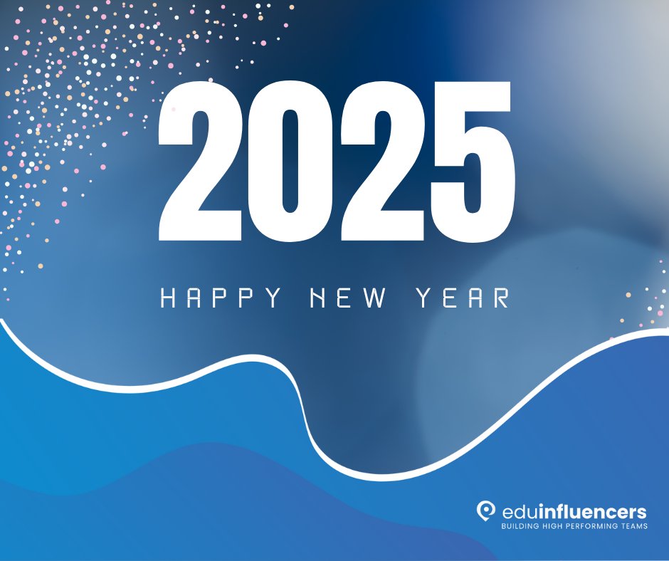 The EduInfluencers team wishes you a wonderful 2025. May the new year bring you closer to your goals and fill your life with lots of love and happiness 🥰🎉
#NewYear #newgoals #newgoals2025 #newadventures #newachievements