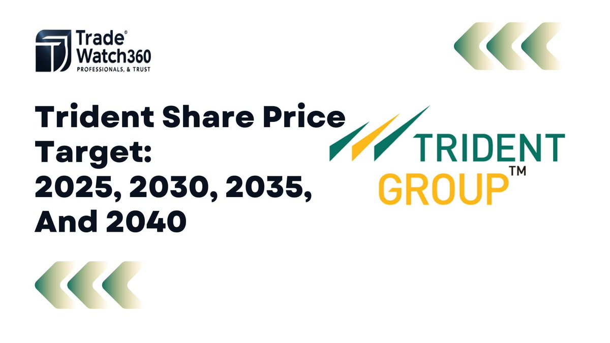 tradewatch360's tweet image. 🌟 Trident #SharePriceTarget: 2025-2040
Invest in a growing leader in textiles and PaperManufacturing! 🚀
Discover the future of Trident Limited with share price predictions for 2025 to 2040.

📊 tradewatch360.com/trident-share-…
#Trident #StockMarket #InvestSm