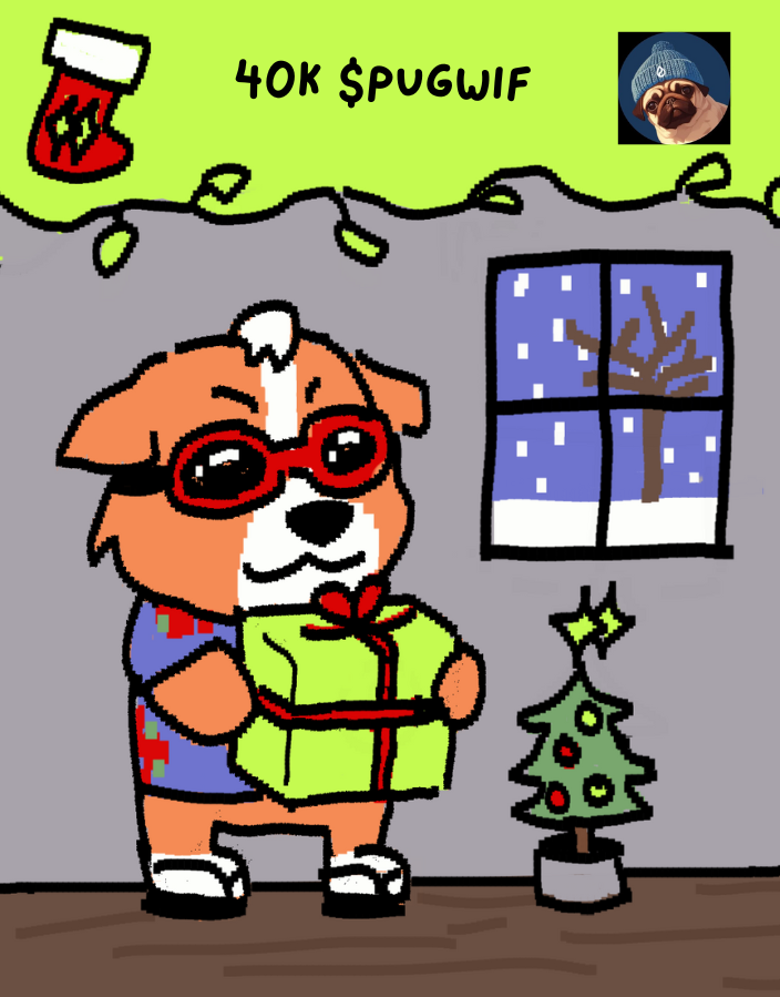 🎶On the 4th day of Christmas DoubleUp gave to me...
✅ 1 Million $PIGU
✅ 200 K $WSB
✅ 30K $AAA
40K of $PUGWIF <a href="/SuiPugwif/">Puggies</a> 

Follow DoubleUp, like and retweet this post, and comment your address below to enter!