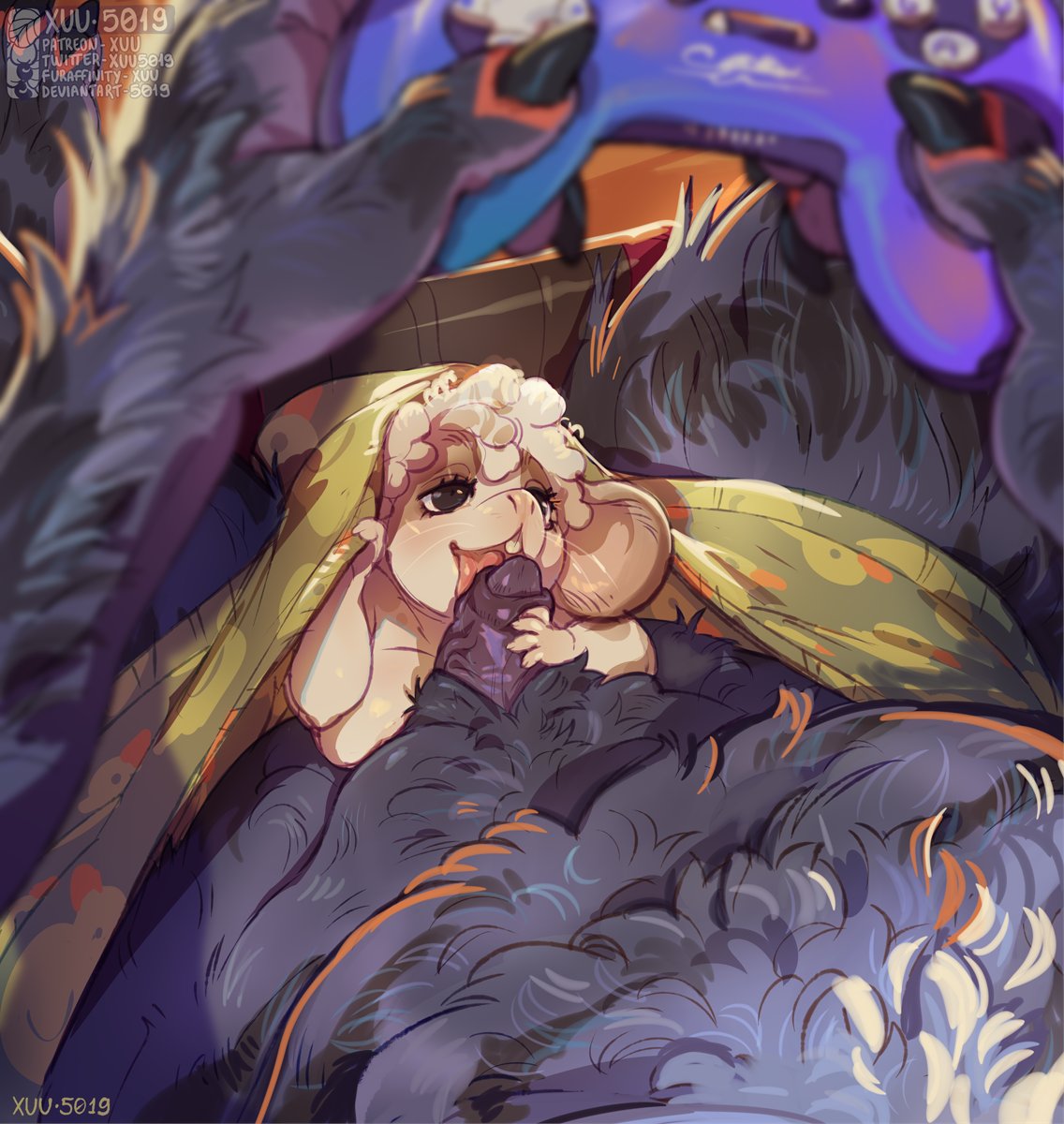 5019xuu's tweet photo. "what? you can keep going, its not like i'm holding your controller back or anything..."
#furry #ftm #micro #nsfw https://t.co/Kj0vkdmJZj