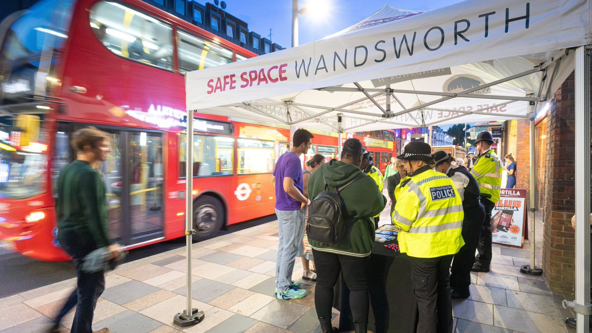If you're feeling unsafe tonight and need to seek help, the Wandsworth Safe Space is there for you. 

It'll be outside Clapham Junction Station this evening, from 8pm-3am. 

Look out for the white gazebo and drop by to have a chat with local Met Police officers.