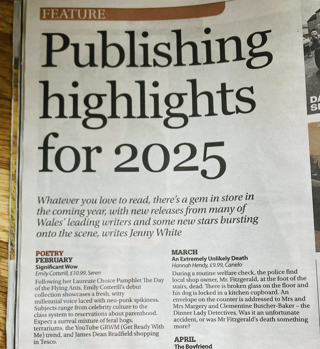 Emily Cotterill (@_emilylc) on Twitter photo Excited to be a publishing highlight for 2025. Thanks to @Jen_L_White for including my upcoming <a href="/SerenBooks/">Seren Books</a> collection in this article 📚⭐️
serenbooks.com/book/significa… Excited to be a publishing highlight for 2025. Thanks to @Jen_L_White for including my upcoming <a href="/SerenBooks/">Seren Books</a> collection in this article 📚⭐️
serenbooks.com/book/significa…