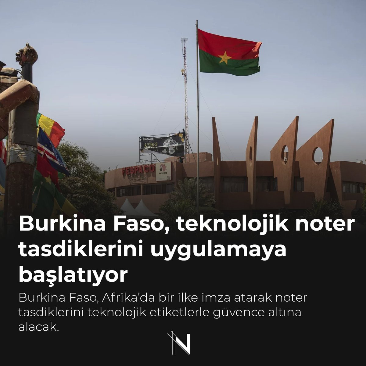 Burkina Faso, Afrika’da bir ilke imza atarak noter tasdiklerini teknolojik etiketlerle güvence altına alacak.

newstimehub.com/burkina-faso-t…

#Gündem #Afrika #BurkinaFaso #Teknoloji