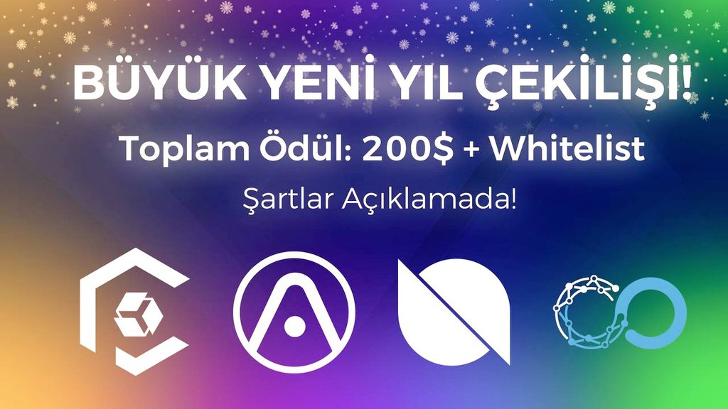🎉 Herkese Merhaba! Yılbaşı Çekilişi Başlıyor! 🎄✨
Hazır mısınız? İşte büyük ödüller ve eğlence dolu fırsatlar! 🎁 

💰 Toplam Ödül: 200$ + Whitelist
🏆 Ödül Dağılımı:
📍 1. Kazanan: 50$
📍 2. Kazanan: 40$
📍 3. Kazanan: 30$
📍 4. Kazanan: 20$
📍 5.-10. Kazananlar: 10$

🎁