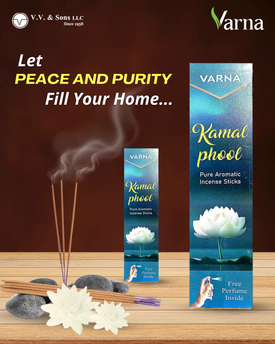 vvsgrocer's tweet photo. Immerse yourself in the serene essence of Kamal Flower Aroma Sticks – where the gentle fragrance of lotus blossoms brings tranquility and harmony to your space.
Shop Now on Amazon!
#VarnaAroma #KamalFlowerScent #NaturalFragrance #AromaTherapy #RelaxingVibes #KamalAroma https://t.co/JB3G2yb6Bh