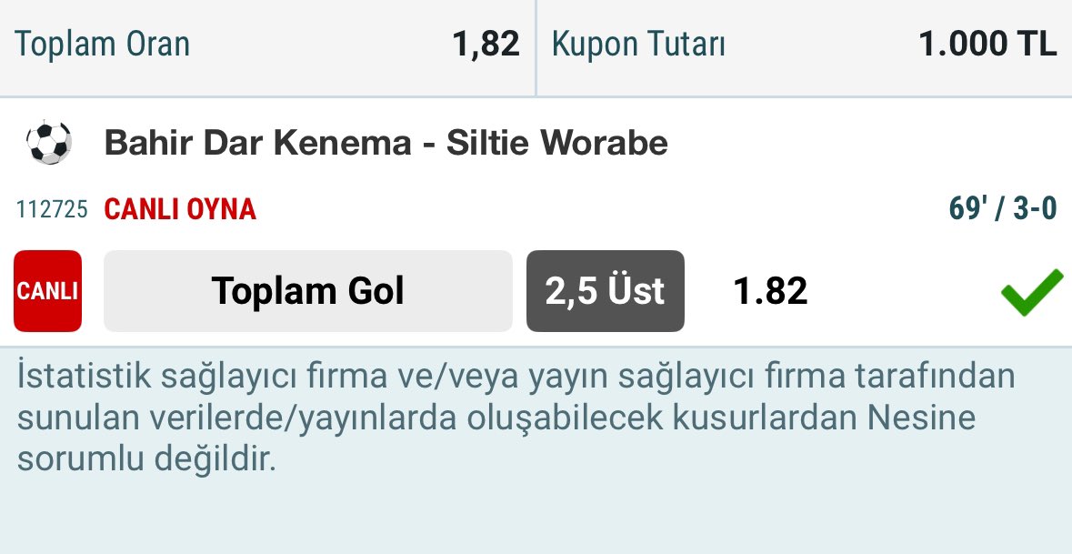 X or Live Predictor (@orpredictor) on Twitter photo 🚀✅
Beğeni rt atanların gözlerinden öperim 😂 🚀✅
Beğeni rt atanların gözlerinden öperim 😂