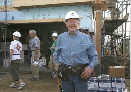 Bionicbronco's tweet photo. President Jimmy Carter, honored widely for his humanitarian work around the globe after his presidency than for his White House tenure during a tumultuous time, has died. He was great man and did more for Humanity his whole life, he will be missed. I wish we had more like him.! https://t.co/UwHjTciDOt