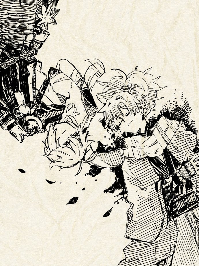 親友とかずはもたくさん描いた一年だったね…… 