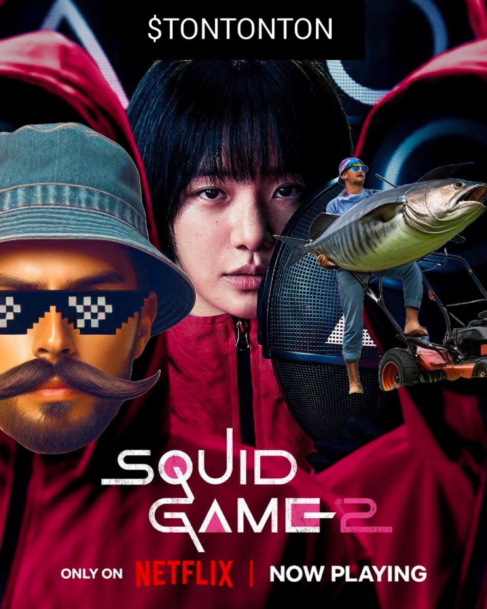 TUNA…SQUID it’s all the same

Just gimme that good stuff and get it mown 

$Tontonton #YourUncleMowsYourTuna

EQCPKZmEJgvmkCacqIXJZFRWmzFjs59DnkOOqujvos848-6x

#SquidGame2 #Tontonton