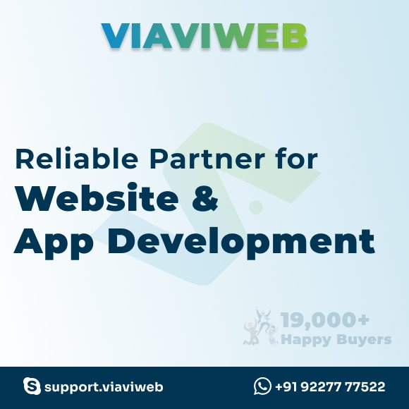 viaviwebtech's tweet image. Our Portfolio: 1.envato.market/JakrN

Reach out to us today to discuss your project!

WhatsApp: +919227777522
Email: info@viaviweb.com

#WebsiteDevelopment #MobileApplicationDevelopment #AndroidAppDevelopment #iOSAppDevelopment #FlutterAppDevelopment #Viaviweb #Viaviwebtech