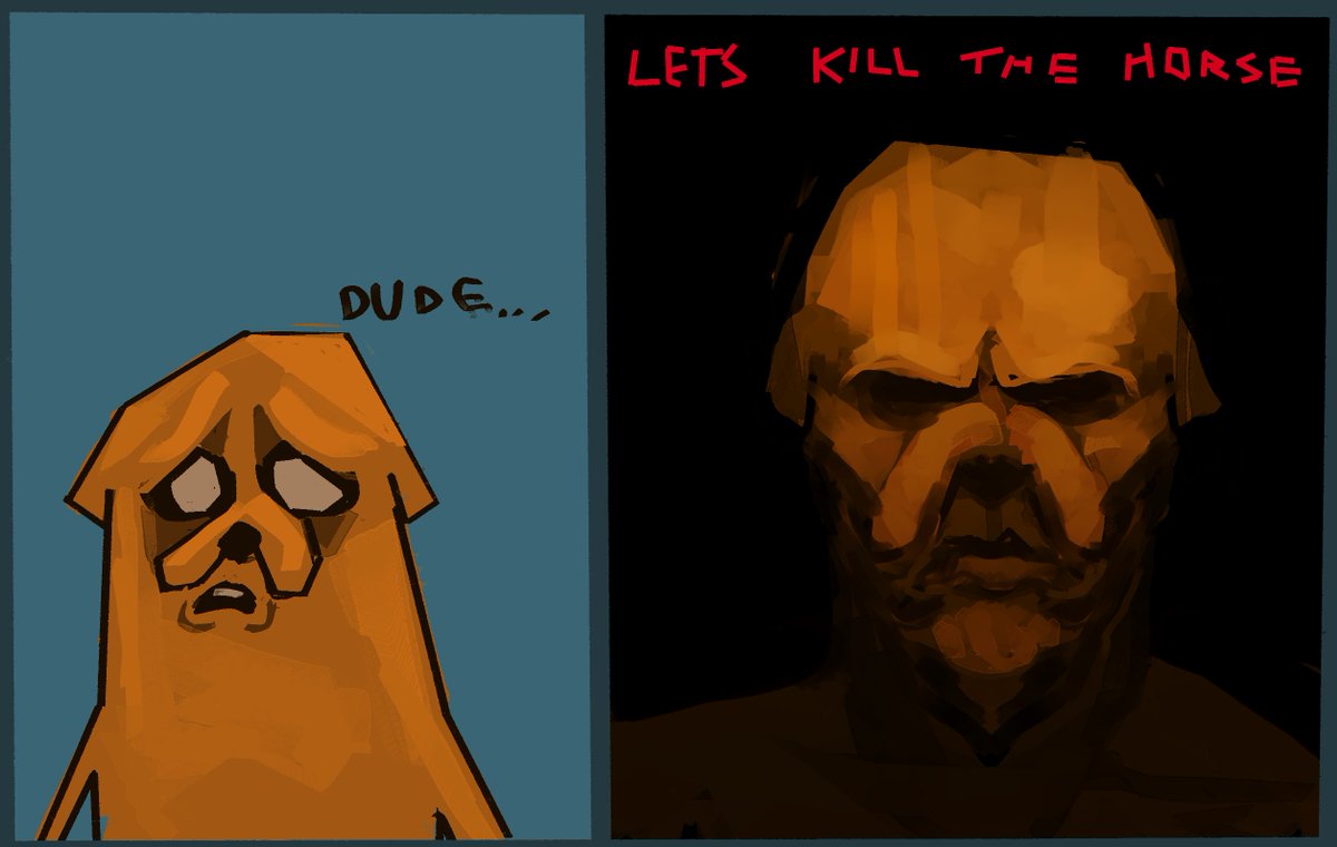 VEI0_deseho's tweet image. I'm so tired, Finn.