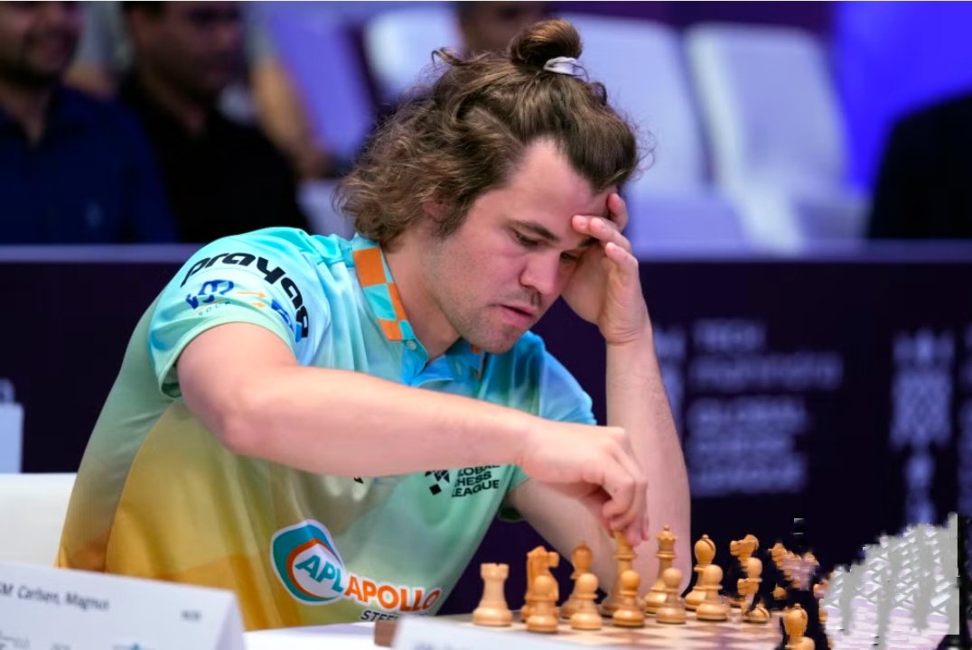 khzubair74's tweet image. Magnus Carlsen is back! After resolving the jeans controversy, the chess legend returns to dominate the World Blitz Championships. 🏆♟️
#ChessComeback #MagnusCarlsen #WorldBlitz2024