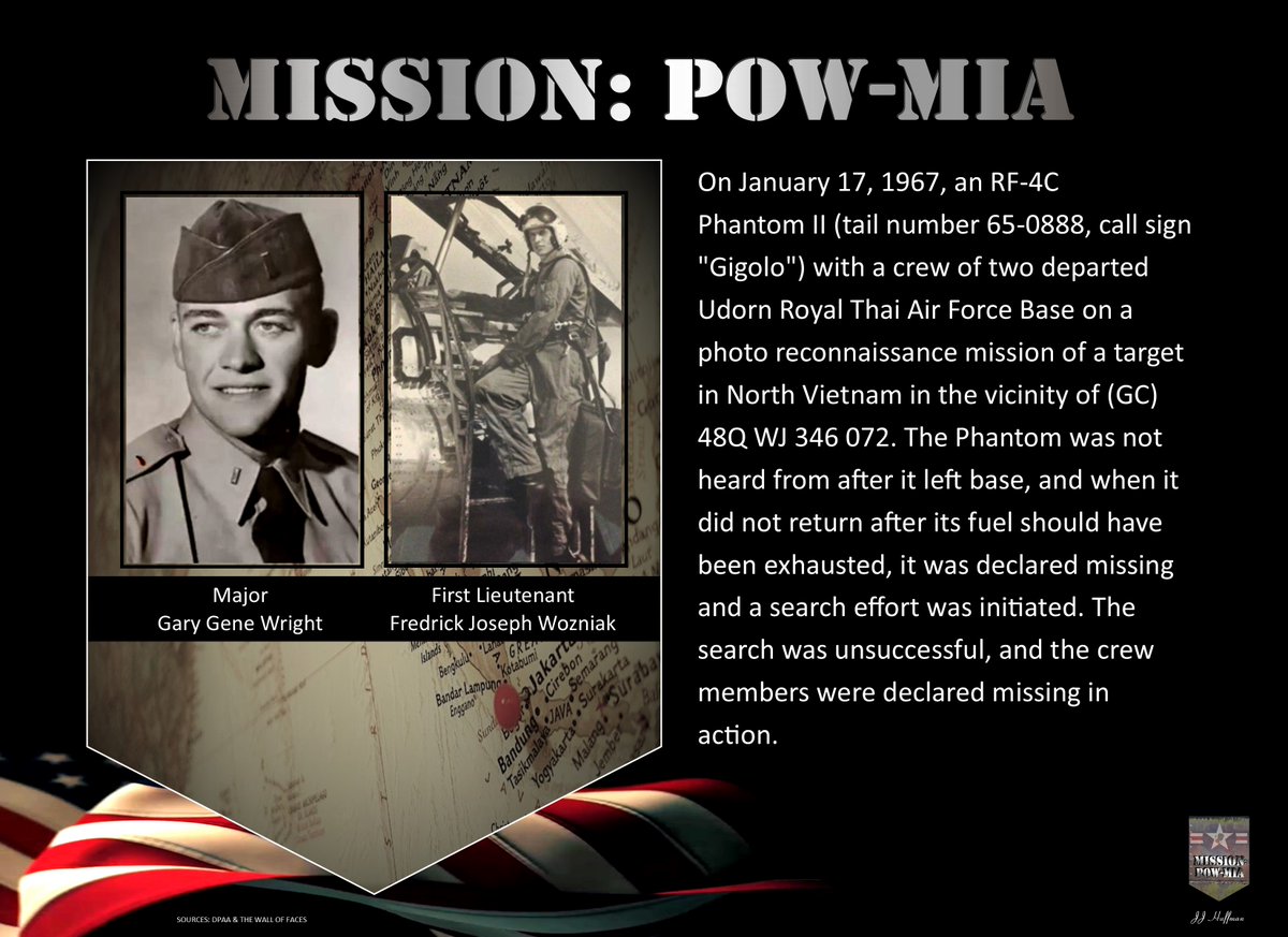 POWMIAFamilies's tweet photo. THE MEN ARE THE MISSION! We remember and honor our Unreturned Vietnam War Veterans still missing and unaccounted-for.
@dodpaa @usarmy @usnavy @usairforce @usmc
@WW2 @koreanwar @coldwar @vietnamwar https://t.co/6CzOacrdWD