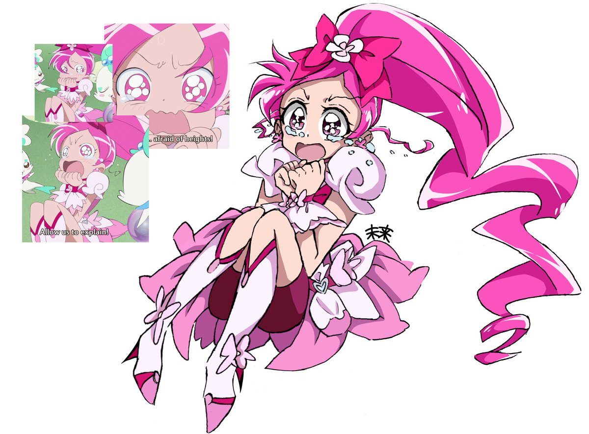 twilifnx's tweet photo. cure blossom bc im rewatching it https://t.co/fTZahn3Bmi