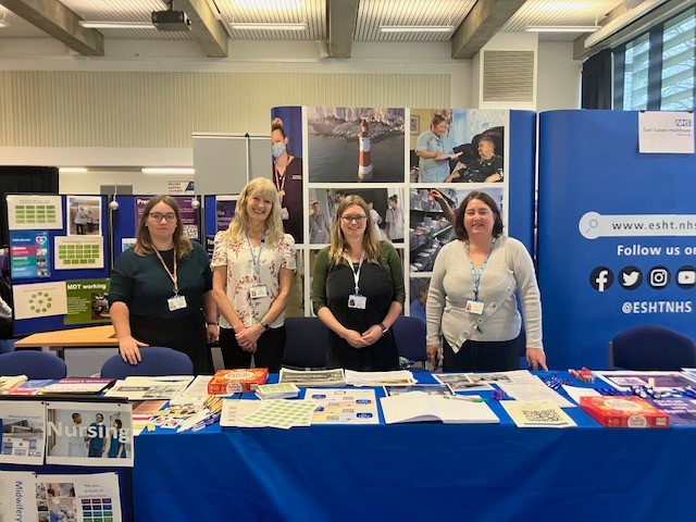 Really enjoyed attending the UOB Careers fair earlier in the month. Great to represent ESHT AHP's.