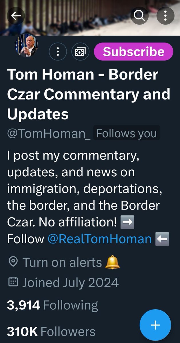 sabrinabf143's tweet photo. My partner was just followed by the border czar... 
#TheRegulators
@TomHomanX 
@BrianHirsh1 https://t.co/burfnYsPvP
