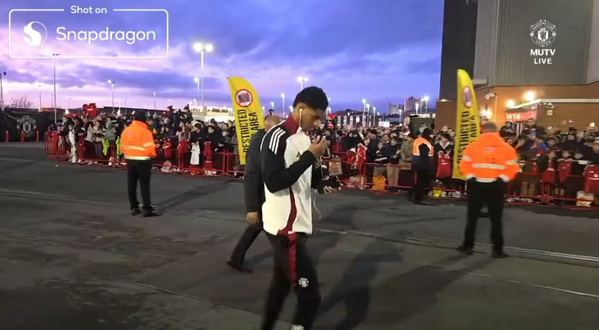 Marcus Rashford est de retour. #MUFC