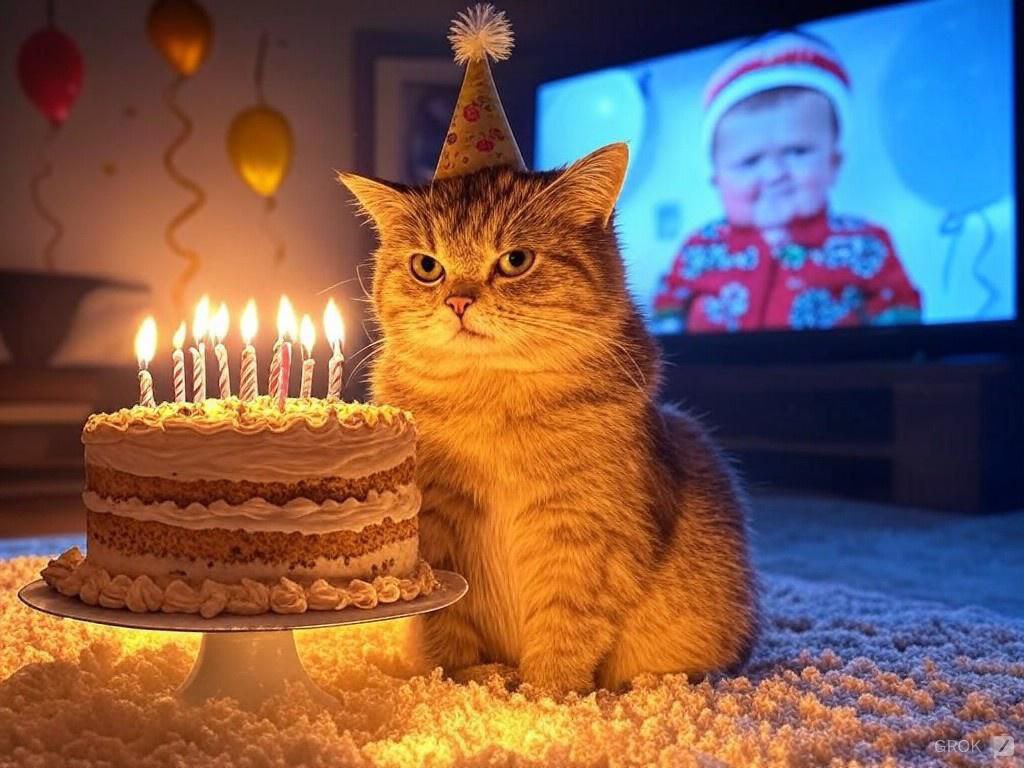 BarsikOnSolana's tweet image. 🎉 New Year's Contest with $Barsik for his most loyal community! 🎉 Post the most original picture of your #cat 😺 to celebrate the arrival of #2025! The winner, determined by the most "likes", will receive a special video from #Hasbulla himself and a valuable gift 🎁. Make sure…