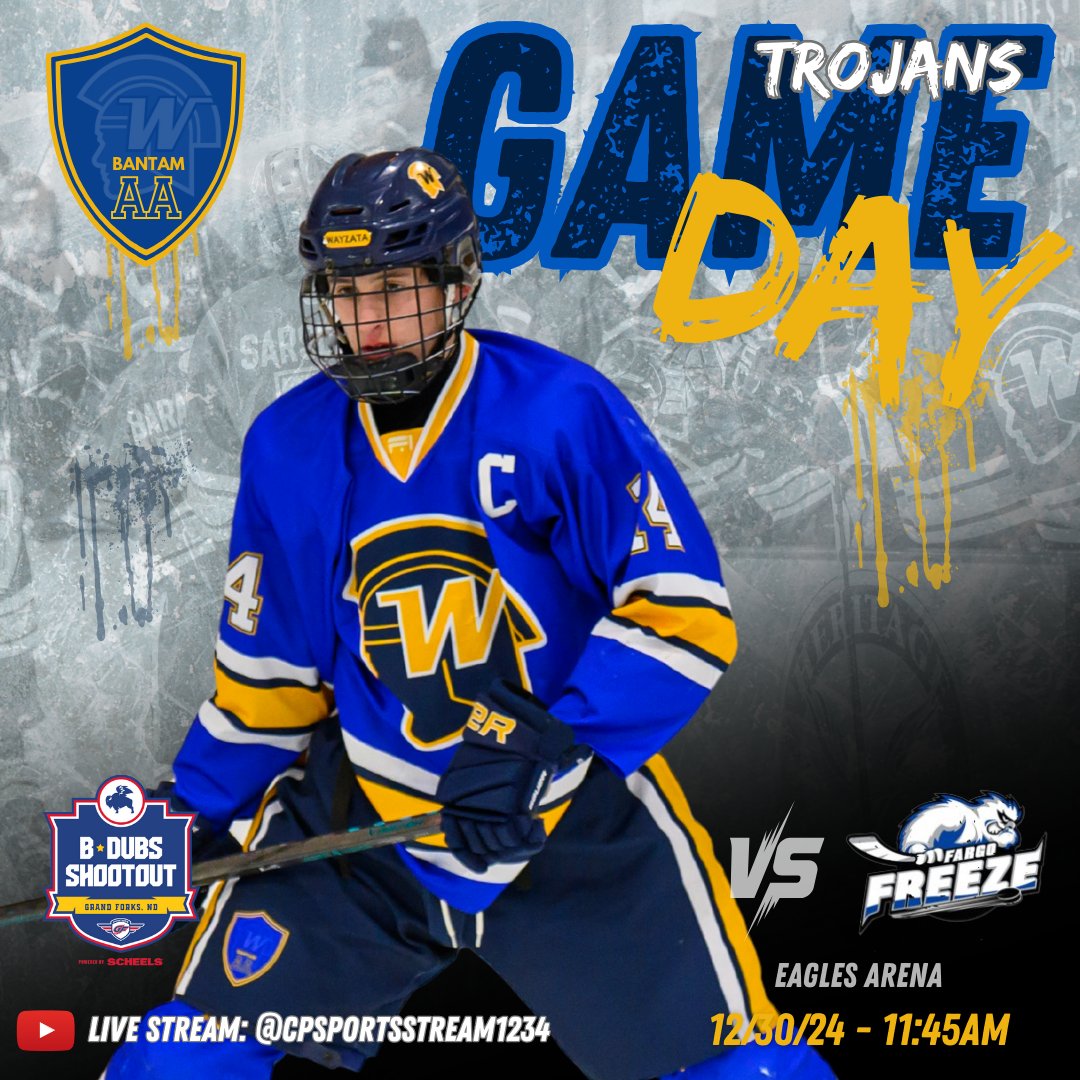 Final game in Grand Forks. 11:45am puck drop vs the Fargo Freeze.