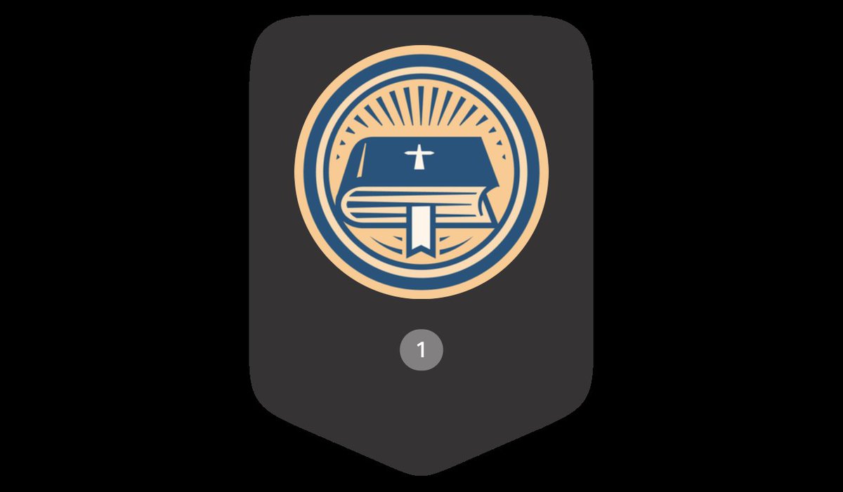 I just leveled up my Whole Bible Badge! Join me and get yours. #youversion #levelup #growth